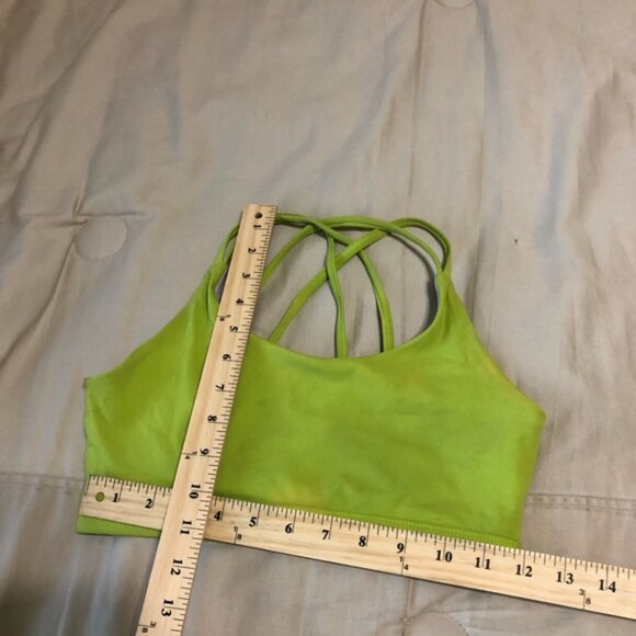 RUNNING GIRL Women's Strappy Sports Bra Sexy Cross Back Bra size xsmall - Picture 16 of 16